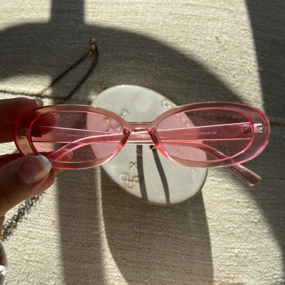 ASOS Rounded Sunglasses - Picture 2 of 2